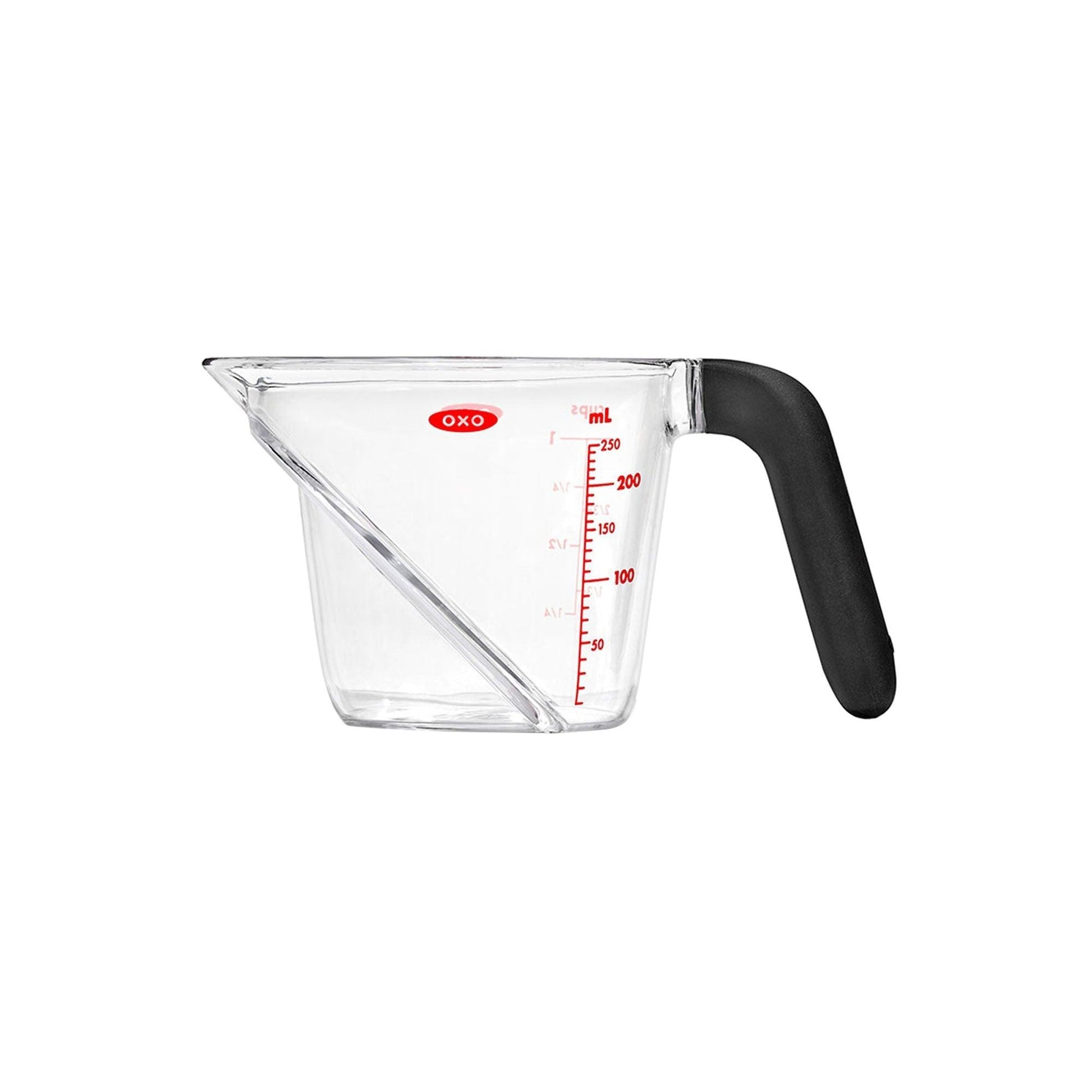 Mērglāze OXO Angled Measuring Cup - 250mL 1050585 - DomoTehnika