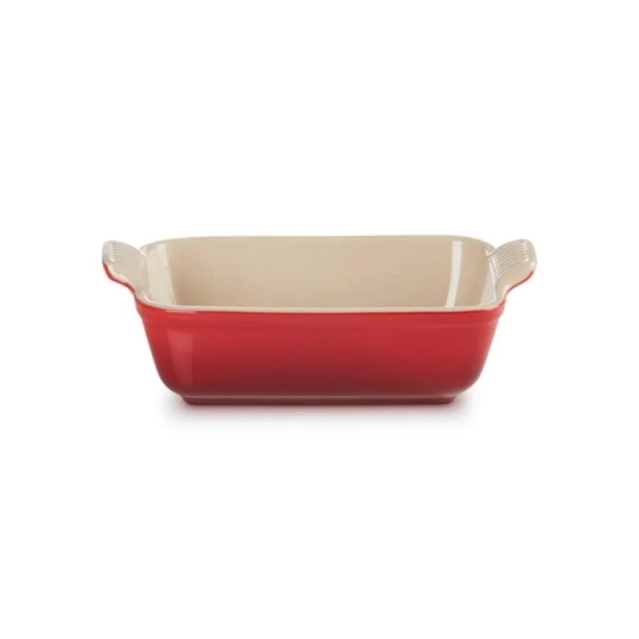 Cepamtrauks LE CREUSET Rectangular Heritage Stoneware 19x14cm / 1,1L orange - DomoTehnika