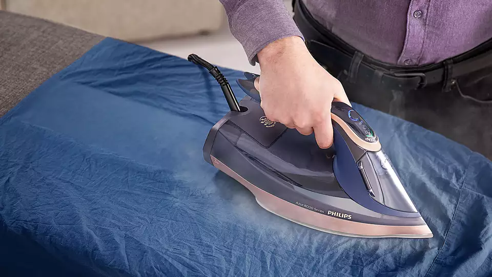 PHILIPS 8000 sērijas Tvaika gludeklis,3000W, tumši zils DST8050/20