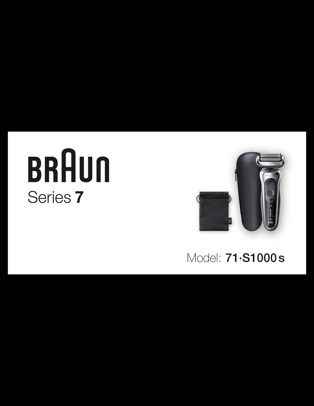 Бритва BRAUN 71-S1000s