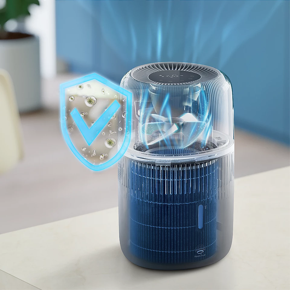 PHILIPS 5000 sērijas gaisa mitrinātājs, tumši pelēks HU5710/03