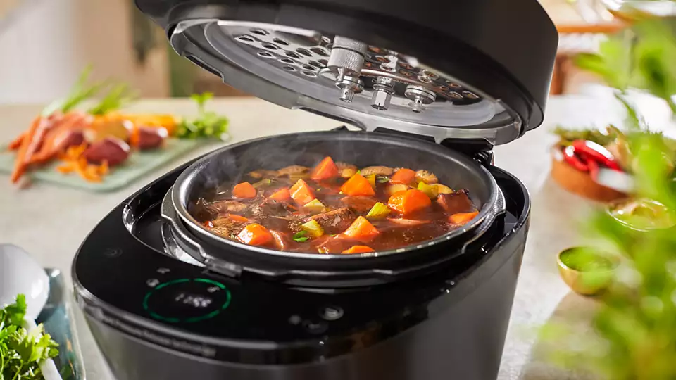 PHILIPS Katls ar paaugstinātu spiedienu, 1000W, melns HD2151/40