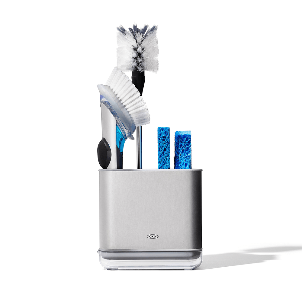 Virtuves piederumu organizators OXO Stainless Steel Sinkware Caddy 13192100 - DomoTehnika
