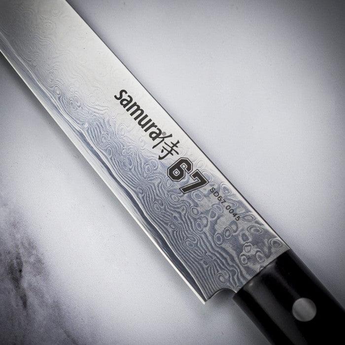 Filejas nazis SAMURA DAMASCUS 67 Slicing knife 7.7"/195 mm, 67 layers. SD67-0045M - DomoTehnika