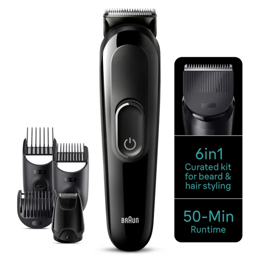 BRAUN trimmeru komplekts "Viss vienā", 6in1 MGK 3420