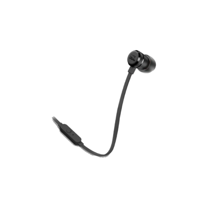 JBL in-ear austiņas ar mikrofonu, melnas JBLT290BLK