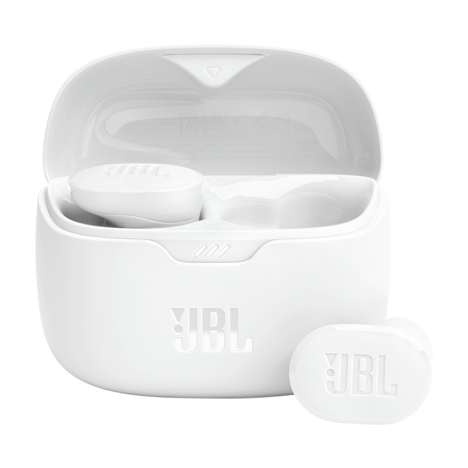 JBL in-ear austiņas ar Bluetooth, baltas JBLTBUDSWHT