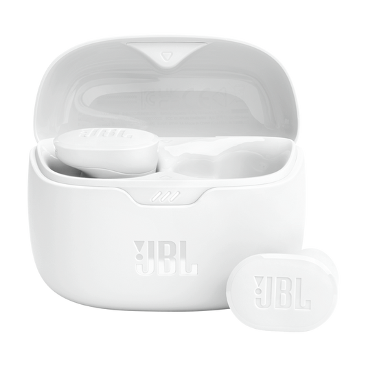 JBL in-ear austiņas ar Bluetooth, baltas JBLTBUDSWHT