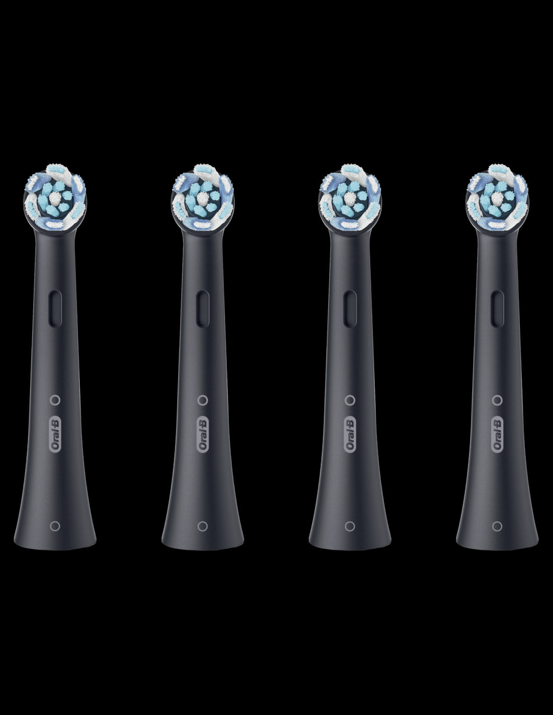 BRAUN Series Ultimate Clean Black nomaināmie pieaugušo zobu birstes uzgaļi, 4 gab. iO CB-4