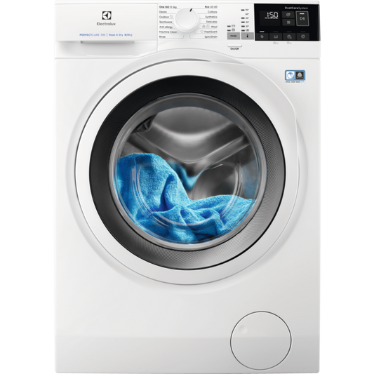 Electrolux veļas mazg.mašīna ar žāvētāju (front.ielāde),8 kg EW7WP468W