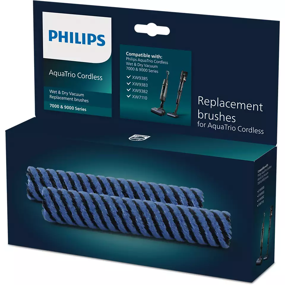 PHILIPS AquaTrio Cordless maiņas sukas (2gab) XV1793/01