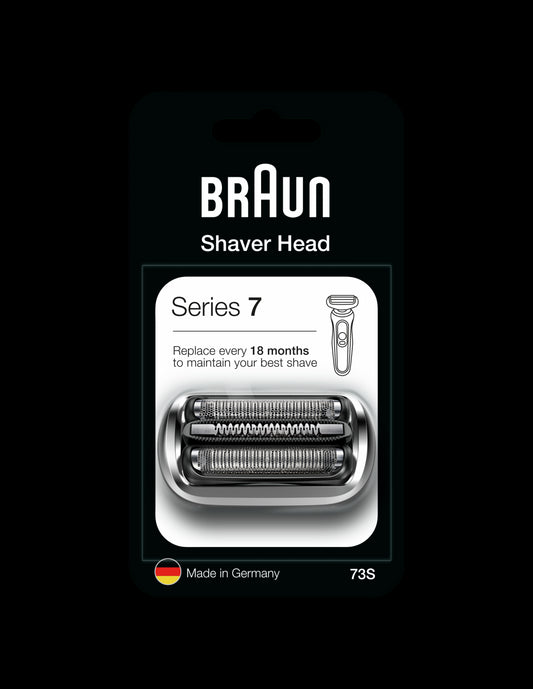 BRAUN Series 7  sietiņš + griezējbloks  skuvekļiem, sudraba 73S