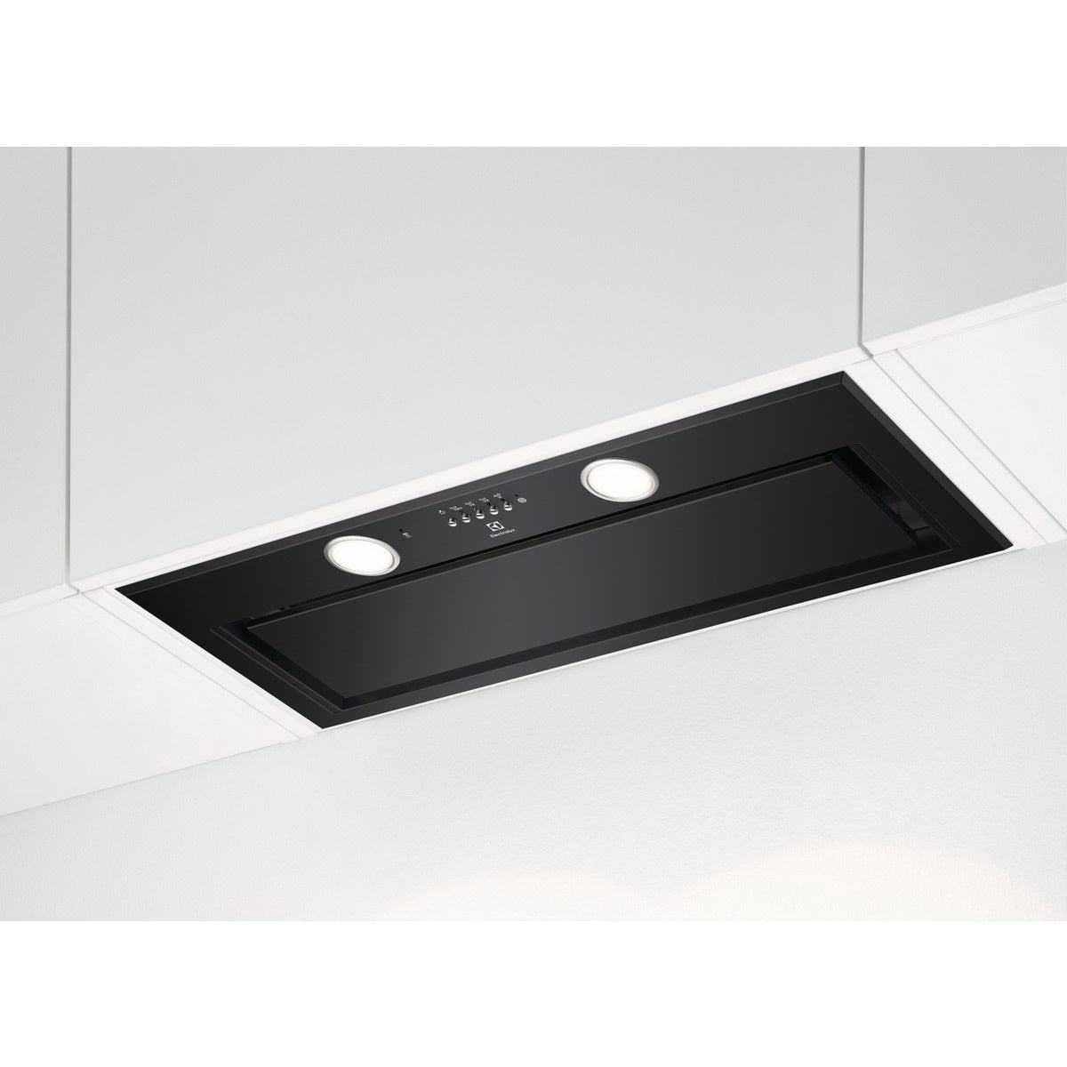 Electrolux iebūvējams tvaika nosūcējs, melns, 80 cm LFG719R