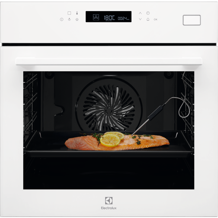 Electrolux iebūvējama tvaika cepeškrāsns, 70 l, balta EOB7S31V