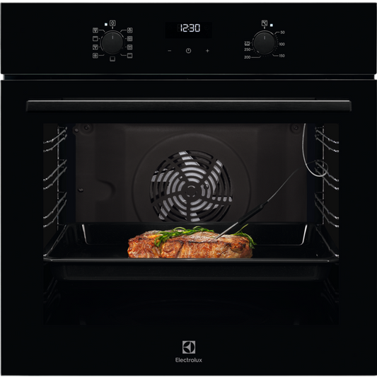 Electrolux cepeškrāsns, iebūv., 72 l, melna EOE5C71Z