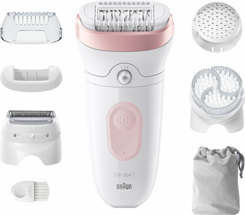 BRAUN Silk 7 epilators ar piederumiem SE7-060