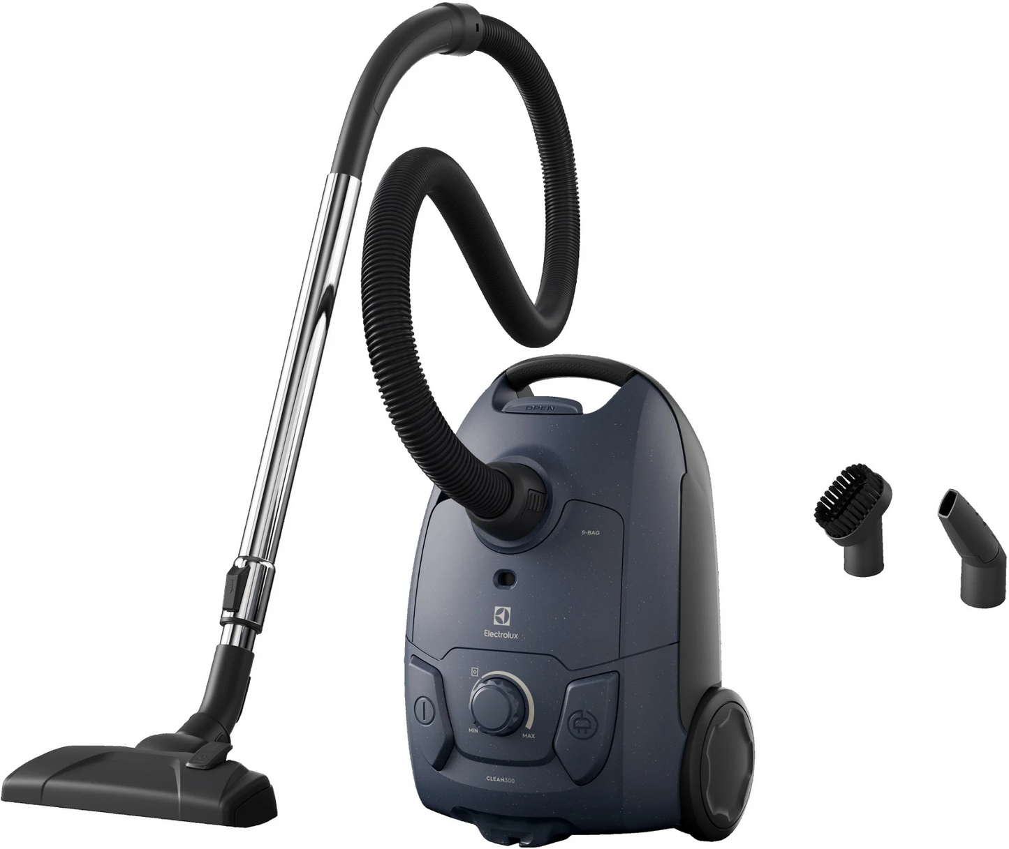 Electrolux 300 sērijas putekļu sūcējs ar maisiņu 750 W, zils EB31C1DB