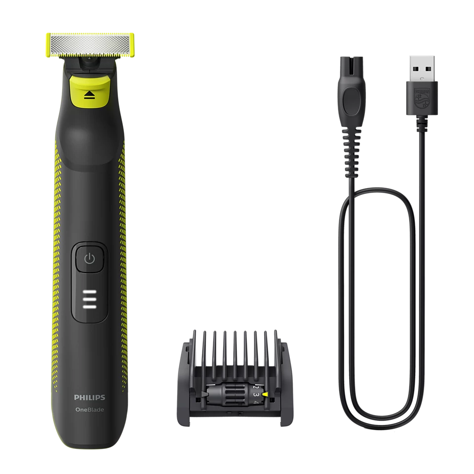 PHILIPS OneBlade Pro skuveklis, melns QP6506/15