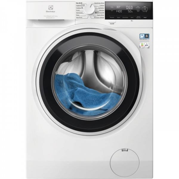Electrolux veļas mazgājamā mašīna, front. ielāde, 8 kg EW7F3484UE