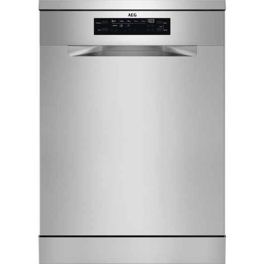 AEG trauku mazgājamā mašīna, nerūsējoša tērauda FFB53927ZM