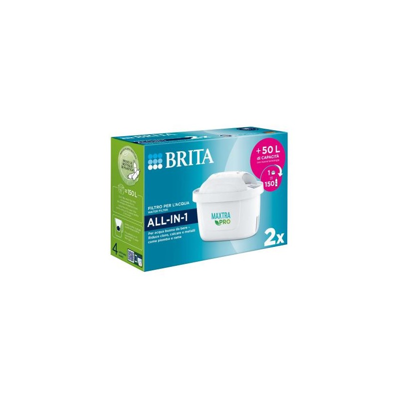 BRITA MAXTRA PRO ALL-IN-1 water filter cartridge 2 pcs.