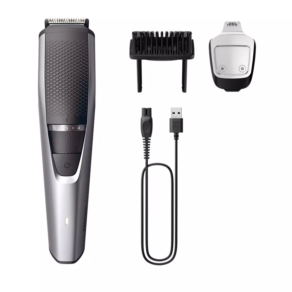 PHILIPS series 3000 bārdas trimmeris, sudraba BT3239/15