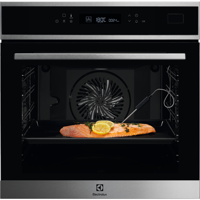 Electrolux iebūvējama tvaika cepeškrāsns, 70 l, nerūsējoša tērauda EOB7S31X