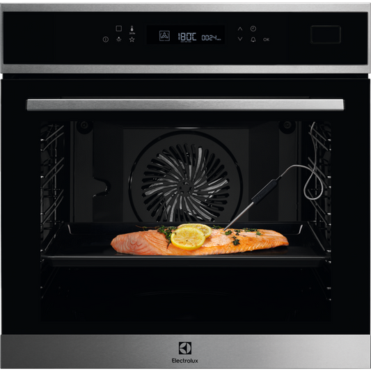 Electrolux iebūvējama tvaika cepeškrāsns, 70 l, nerūsējoša tērauda EOB7S31X