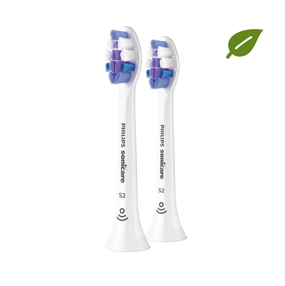 Sonicare Sensitive Standarta Sonic zobu birstes uzgalis 2gab HX6052/10