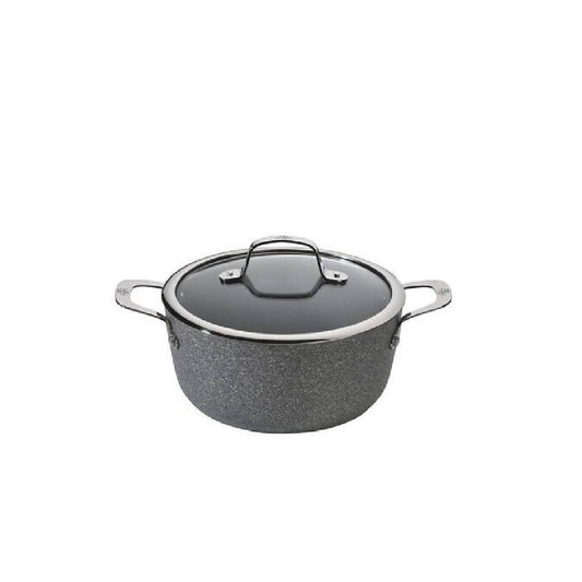 KATLIŅŠ AR VĀKU BALLARINI 75002-828-0 16 cm/ 1.4 L Round Grey 8003150508091 - DomoTehnika