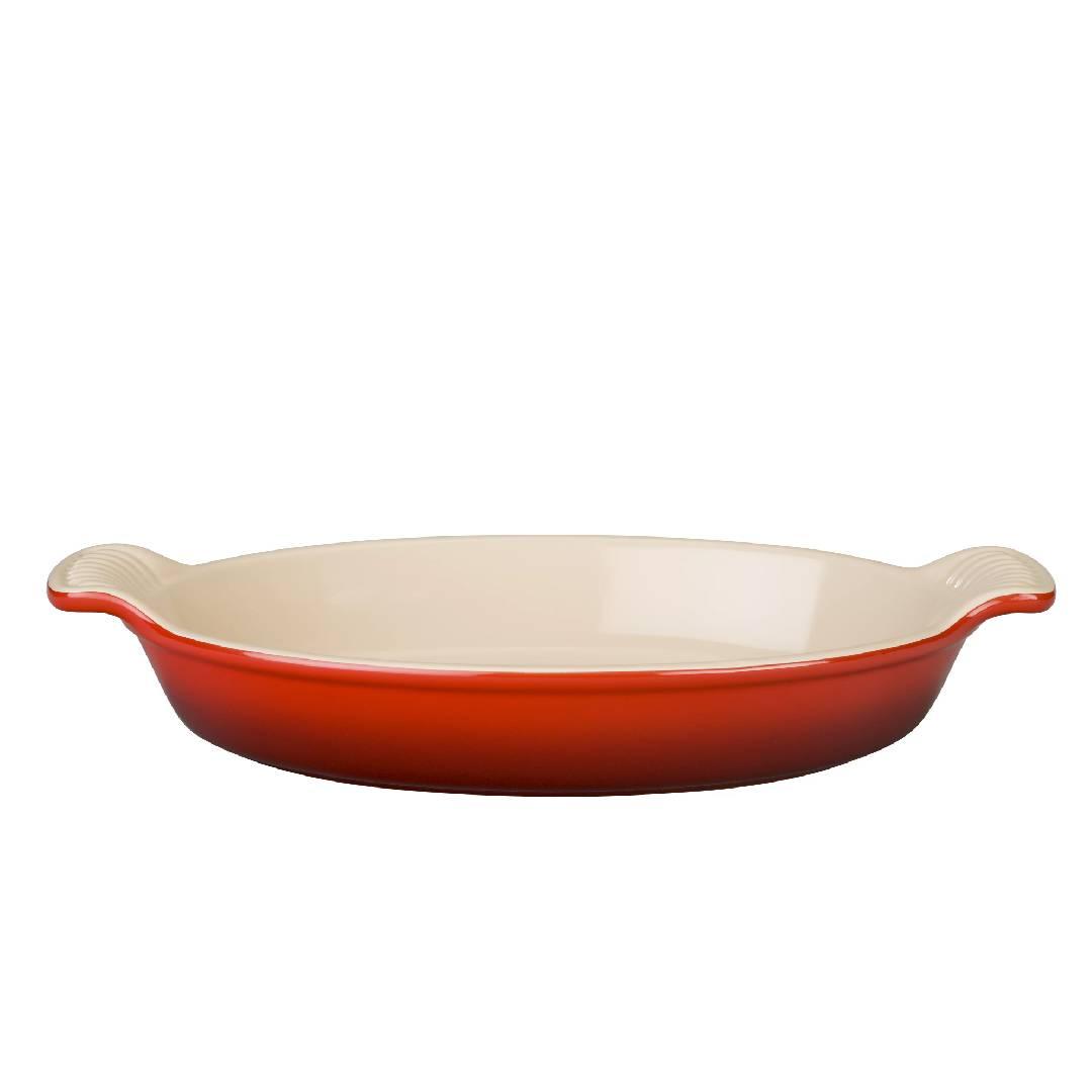 Cepamtrauks LE CREUSET Oval Heritage Stoneware 28 cm / 1,6 L orange 02027723 - DomoTehnika