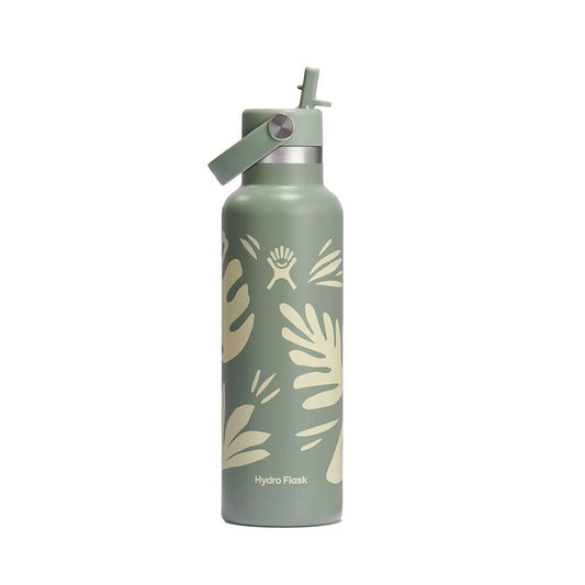 Термобутылка HYDRO FLASK 21 OZ STANDARD FLEX STRAW CAP, белая S21FS110