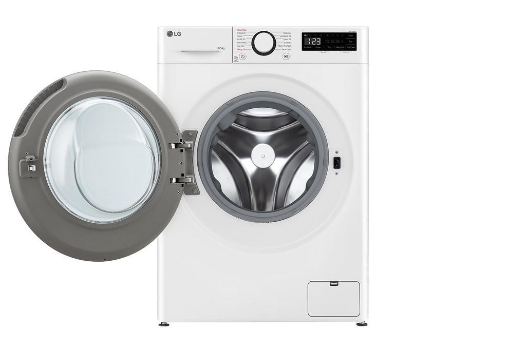 Veļas mazgājamā mašīna ar žāvētāju LG F2DR508S1W - DomoTehnika