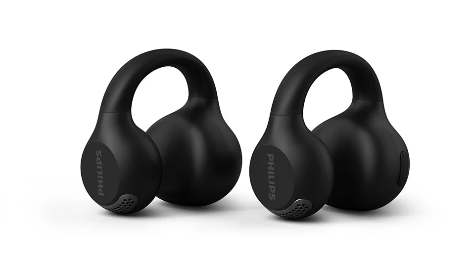 PHILIPS bezvadu austiņas, melnas TAQ2000BK/00