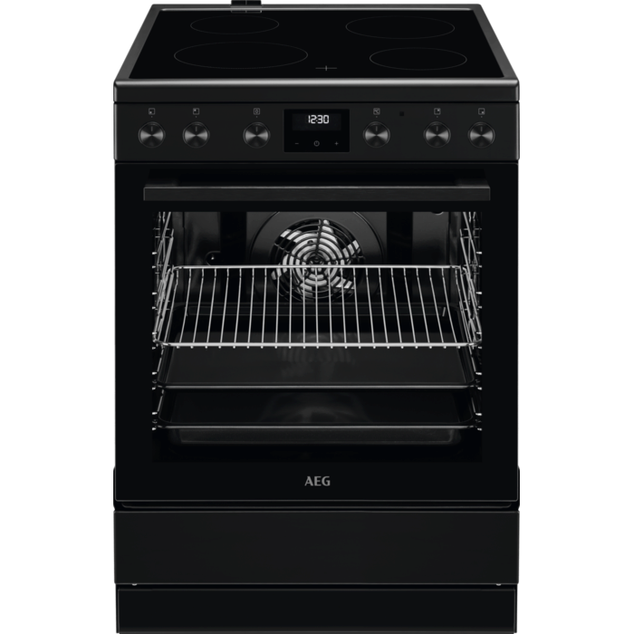 AEG stikla keramikas plīts, melna, 59.6 cm CCB6441NBB
