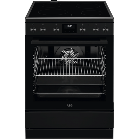 AEG stikla keramikas plīts, melna, 59.6 cm CCB6441NBB