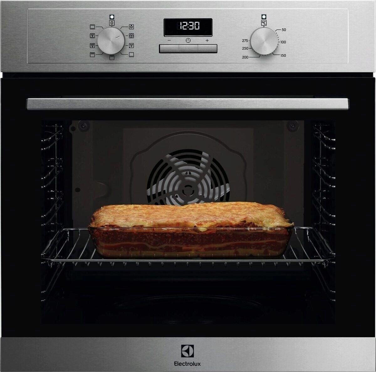 Electrolux cepeškrāsns, iebūv., 72l, tērauda EOF3F00X
