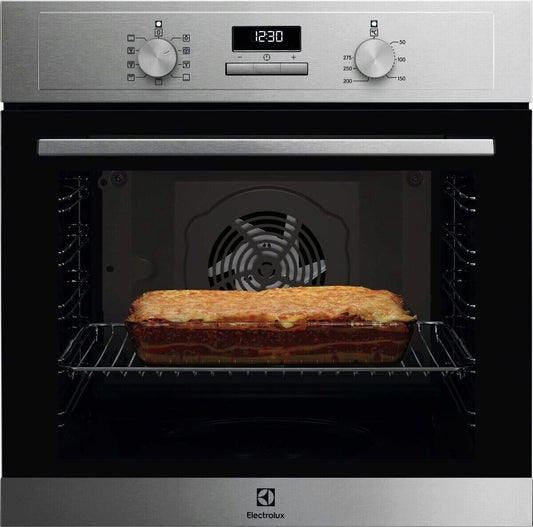 Electrolux cepeškrāsns, iebūv., 72l, tērauda EOF3F00X