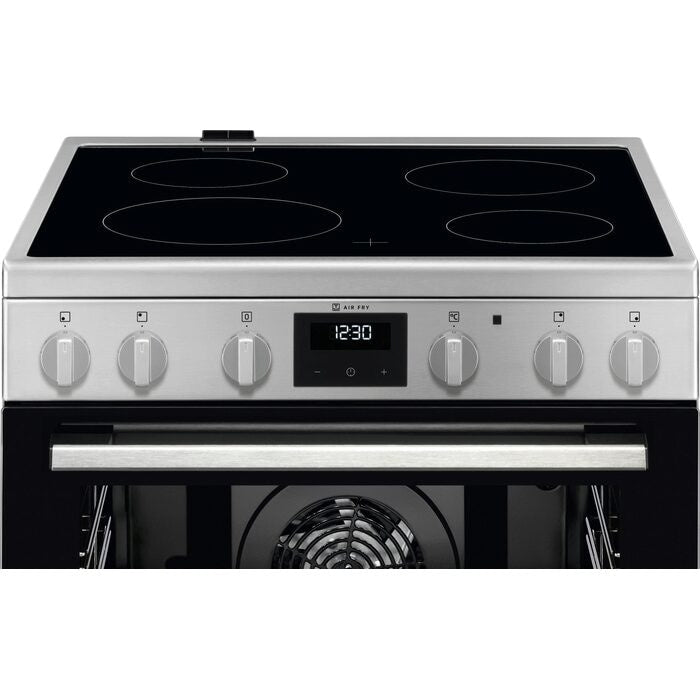 Electrolux elektriskā plīts ar elektrisko cepeškrāsni, 59.6cm, balta LKR64020CX