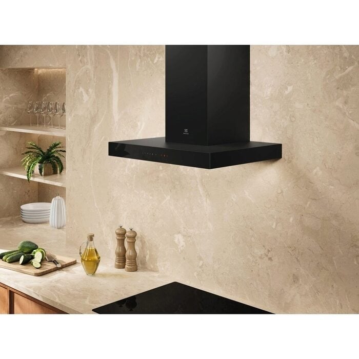 Electrolux tvaika nosūcējs, 60cm, melns LFT816K