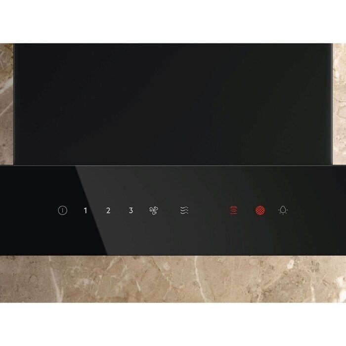 Electrolux tvaika nosūcējs, 60cm, melns LFT816K