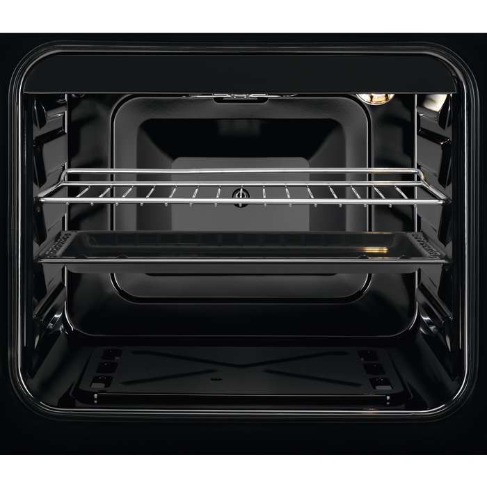 Electrolux elektriskā plīts ar elektrisko cepeškrāsni, balta, 50cm LKR500001W