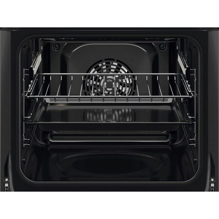 Electrolux cepeškrāsns ar riņķa sildelementu, iebūv., 65l, melna LOF3H10BK