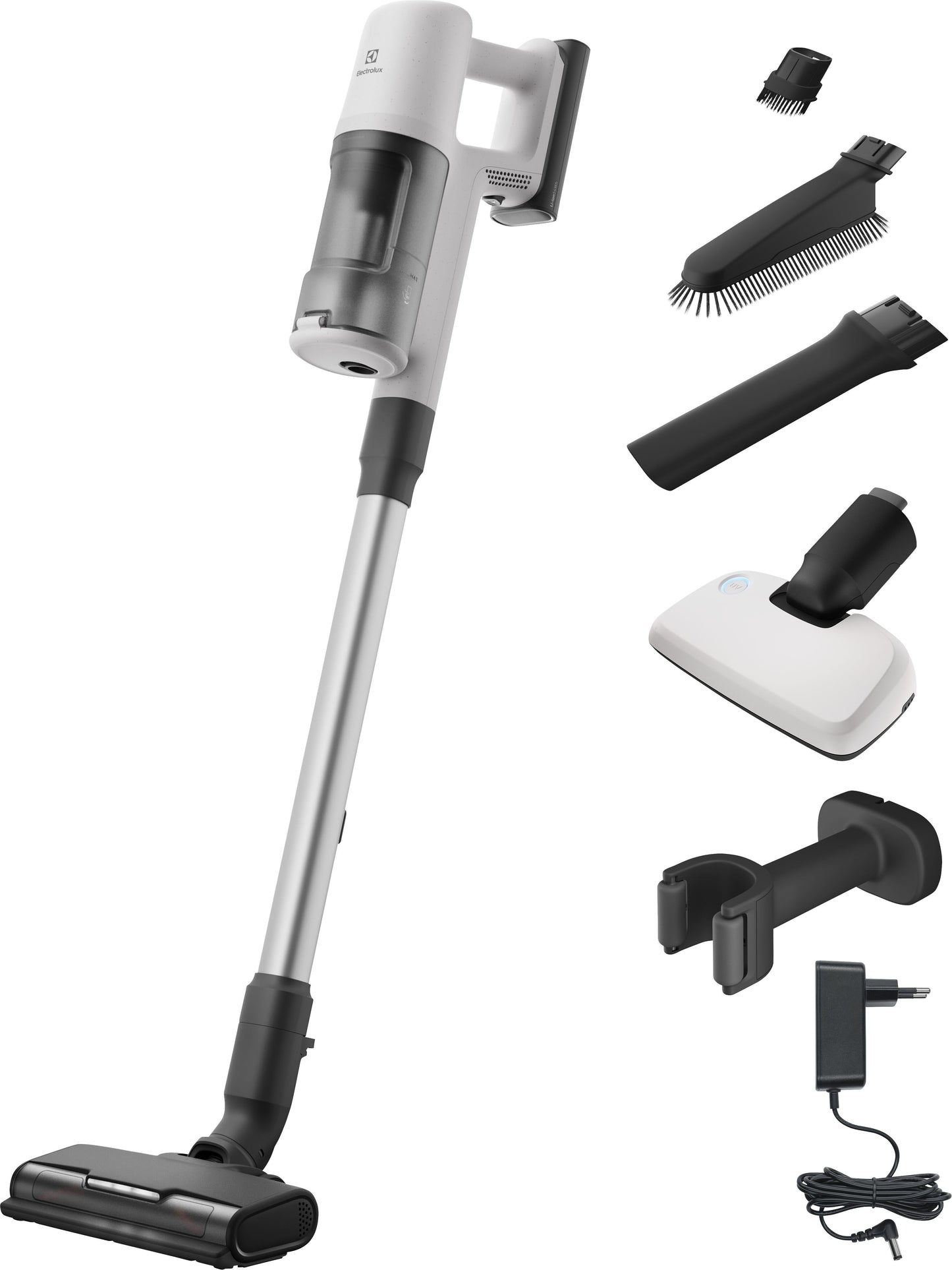 Electrolux 600 bezvadu putekļusūcējs bez maisiņa, balts EP61HB21UV