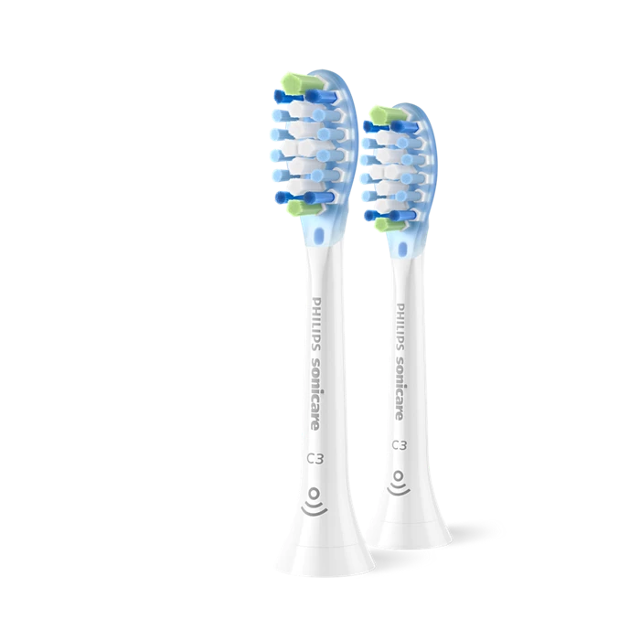 Sonicare C3 Premium Plaque Defence zobu birstes uzgalis (2gab) balts HX9042/87