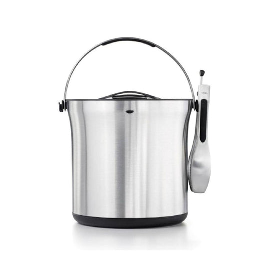 Virtuves piederumu komplekts OXO Steel Ice Bucket & Tong Set 3107300 - DomoTehnika