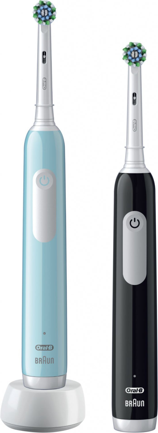 BRAUN el.zobu birste Pro Series 1, melna un zila D 305.523.3H