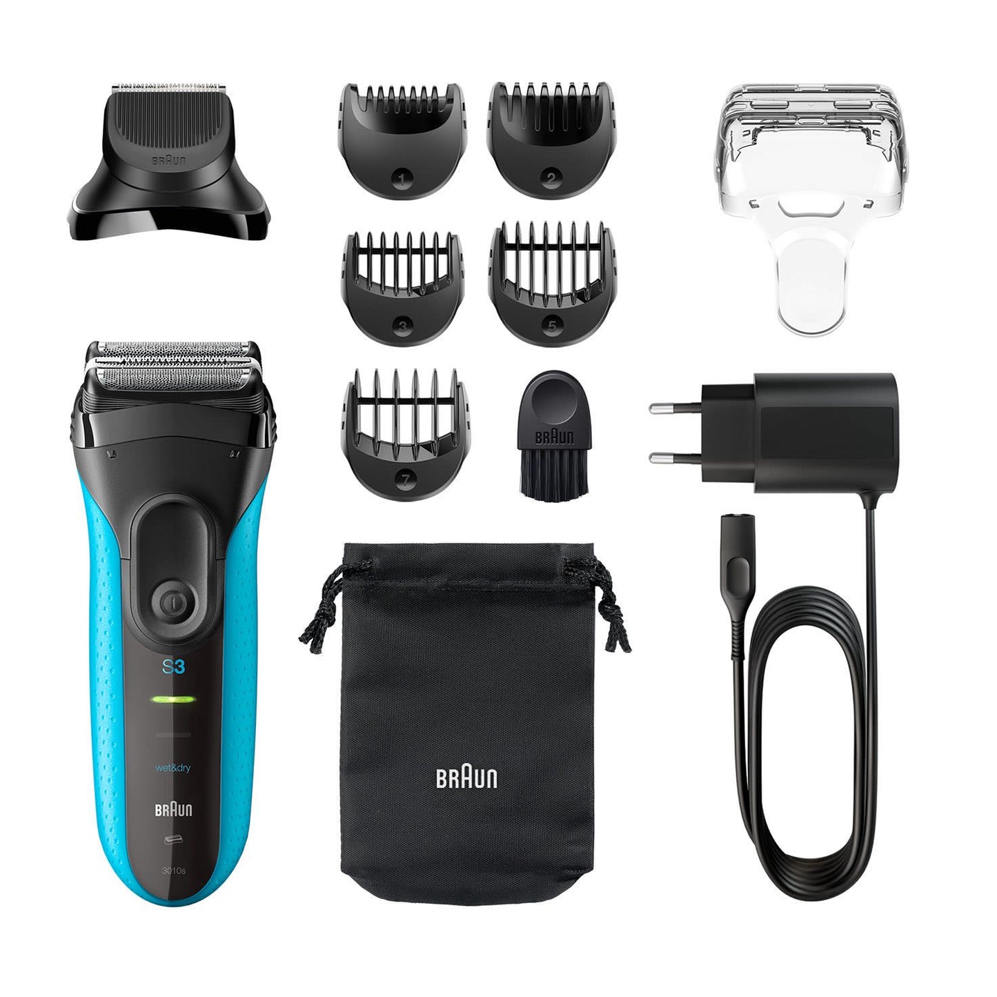 BRAUN el.skuveklis wet&dry 3010BT