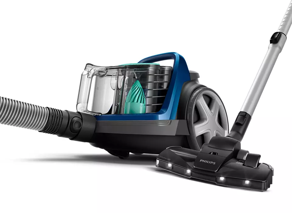 PHILIPS PowerCyclone 7 bezmaisu putekļsūcējs, 900 W FC9557/09