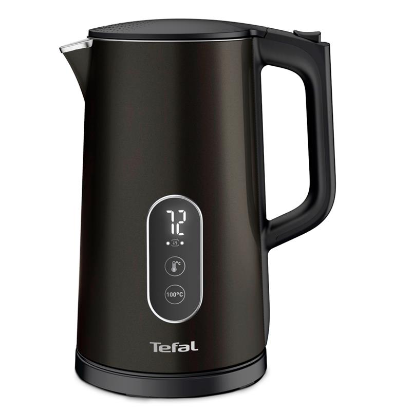TEFAL Digital tējkanna, 1,7L, 1800 W, pelēka KI831E